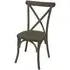 Cross Back Dining Chair Set of 2 - Light Oak