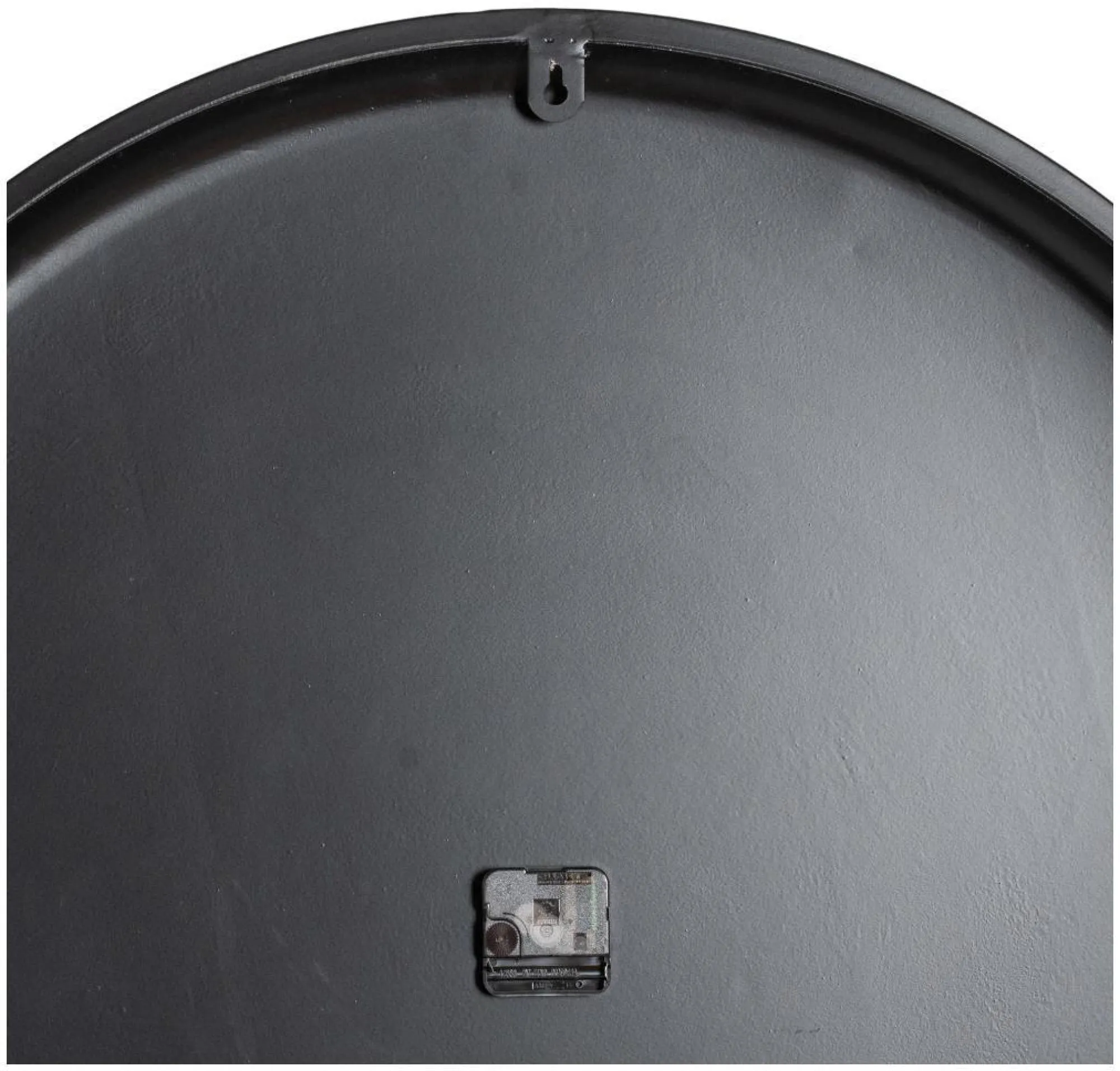 Devonport Large Wall Clock - Grey, Metal