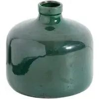 Ealing Glazed Eve Vase - Green
