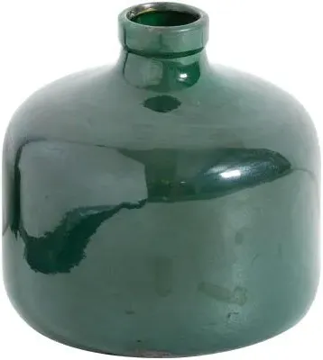 Ealing Glazed Eve Vase - Green