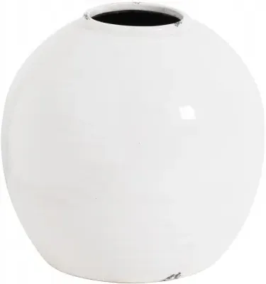 Ealing Tiber Vase - White