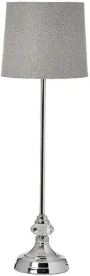 Geelong Chrome Table Lamp - Silver image