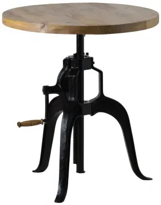 Hervey Bar Bistro Table - Brown, Pine image