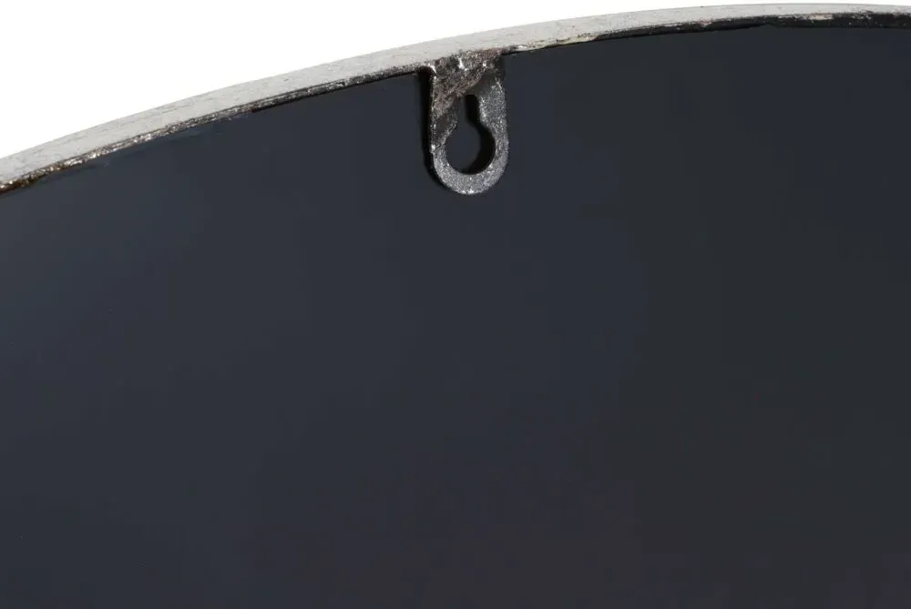 Hill Interiors Round Wall Mirror - Silver, Metal