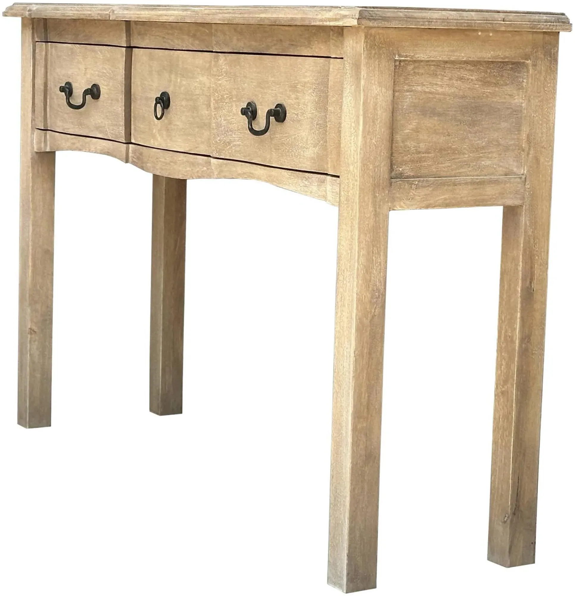 Kingaroy 3 Drawer Console Table - Brown