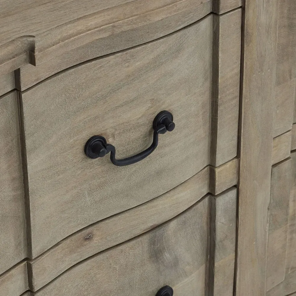 Kingaroy 6 Drawer Chest - Brown, Wood