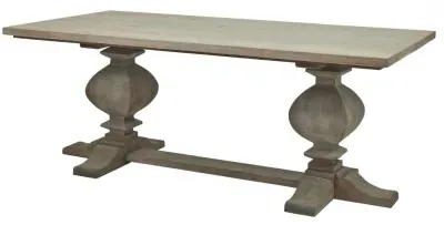 Kingaroy Collection 8-Seater Dining Table - Brown image