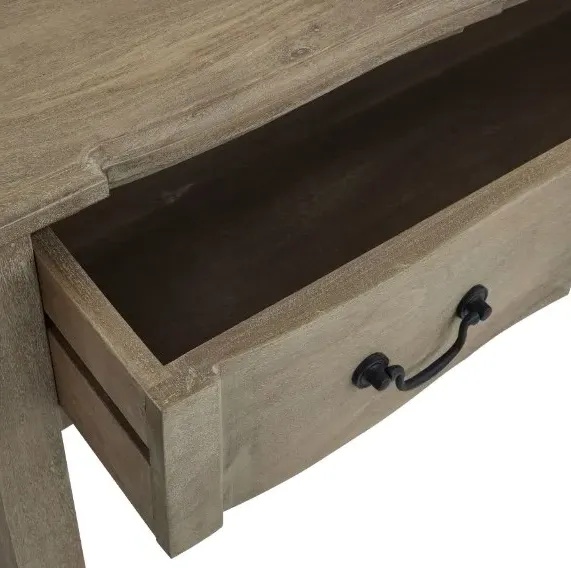 Kingaroy Console Table with Drawer - Brown