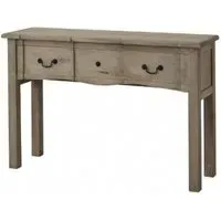 Kingaroy Console Table with Drawer - Brown