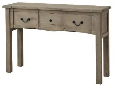 Kingaroy Console Table with Drawer - Brown