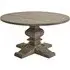 Kingaroy Round Pedestal Dining Table - Brown, Wood