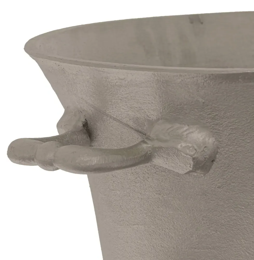 Large Champagne Cooler - Antique Pewter