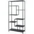 Large Multi Shelf Unit - Black, Metal