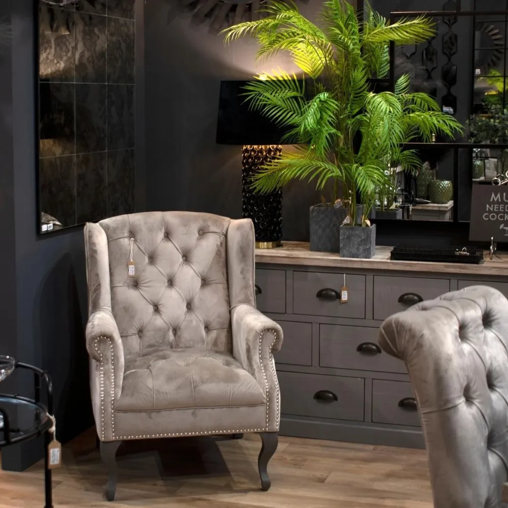 Large Paradise Potted Palm - Green