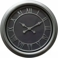 Leigh Wall Clock - Silver