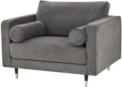 Mareeba Fabric Armchair - Grey image