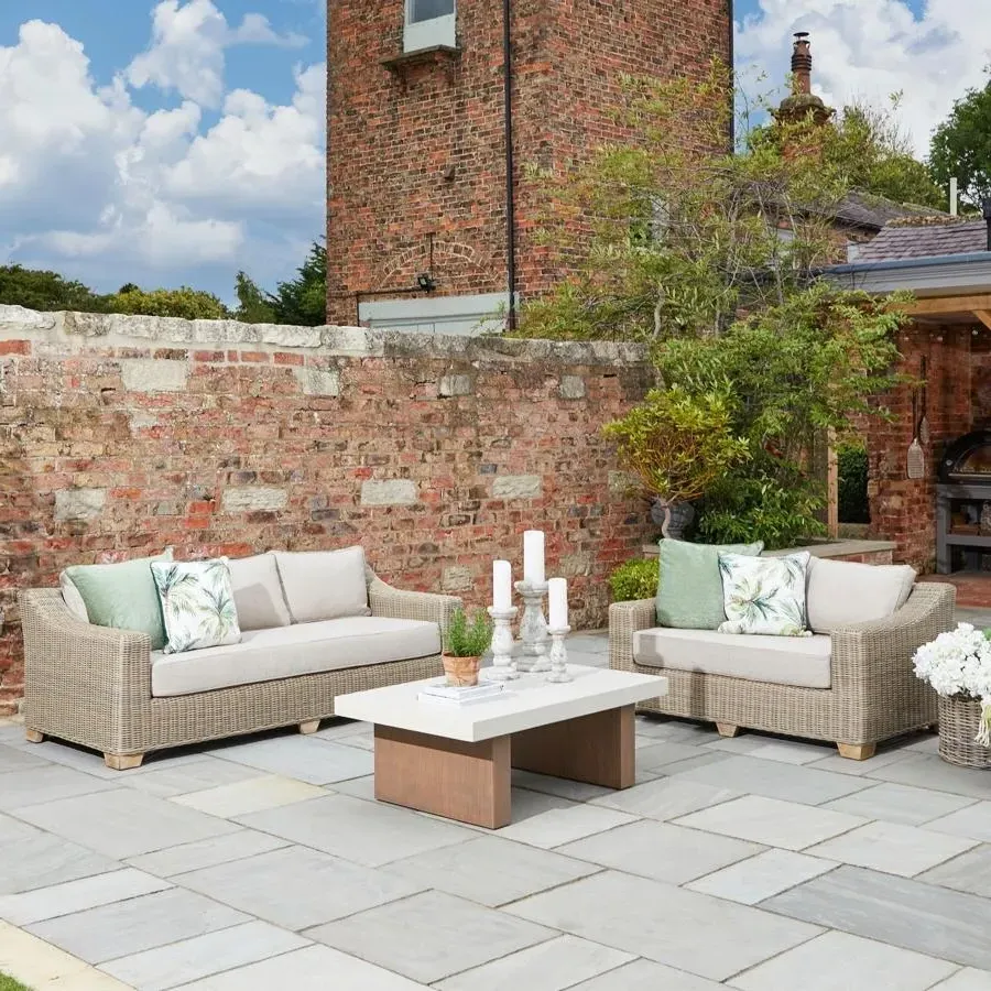 Marsh 2-Seater Outdoor Sofa - Rattan