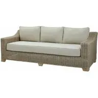 Marsh 3-Seater Outdoor Sofa - Rattan