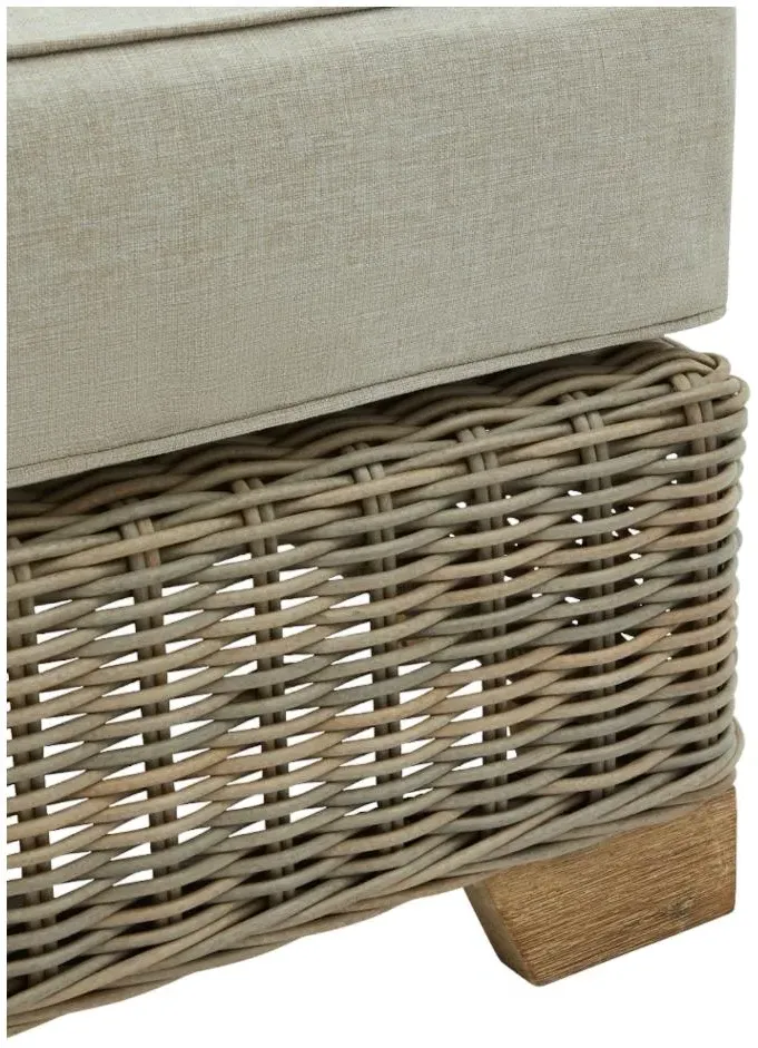 Marsh Rattan Outdoor Footstool