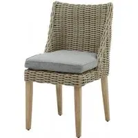 Marsh Round Dining Chair - Rattan