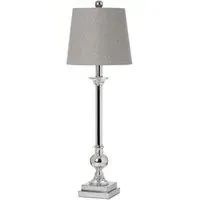Milan Chrome Table Lamp - Silver