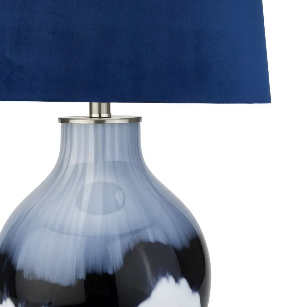 Moe Shadows Table Lamp - Navy Blue