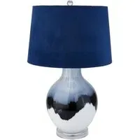 Moe Shadows Table Lamp - Navy Blue