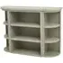 Narrogin 3 Shelf Dresser Top - Grey