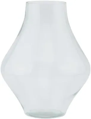 Platform Bouquet Vase - Clear Glass image