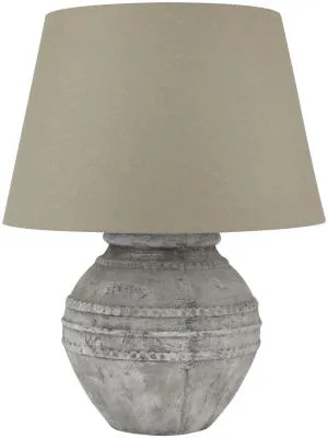 Rayleigh Stone Regola Lamp - Stone, Ceramic