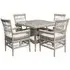 Renmark 4-Seater Outdoor Dining Set - Beige
