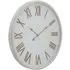 Rustic Clock - White