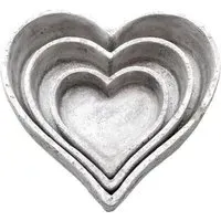 Set of 3 Large Ceramic Dishes - Stone