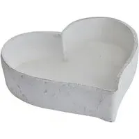 Set of 3 Large Ceramic Dishes - White