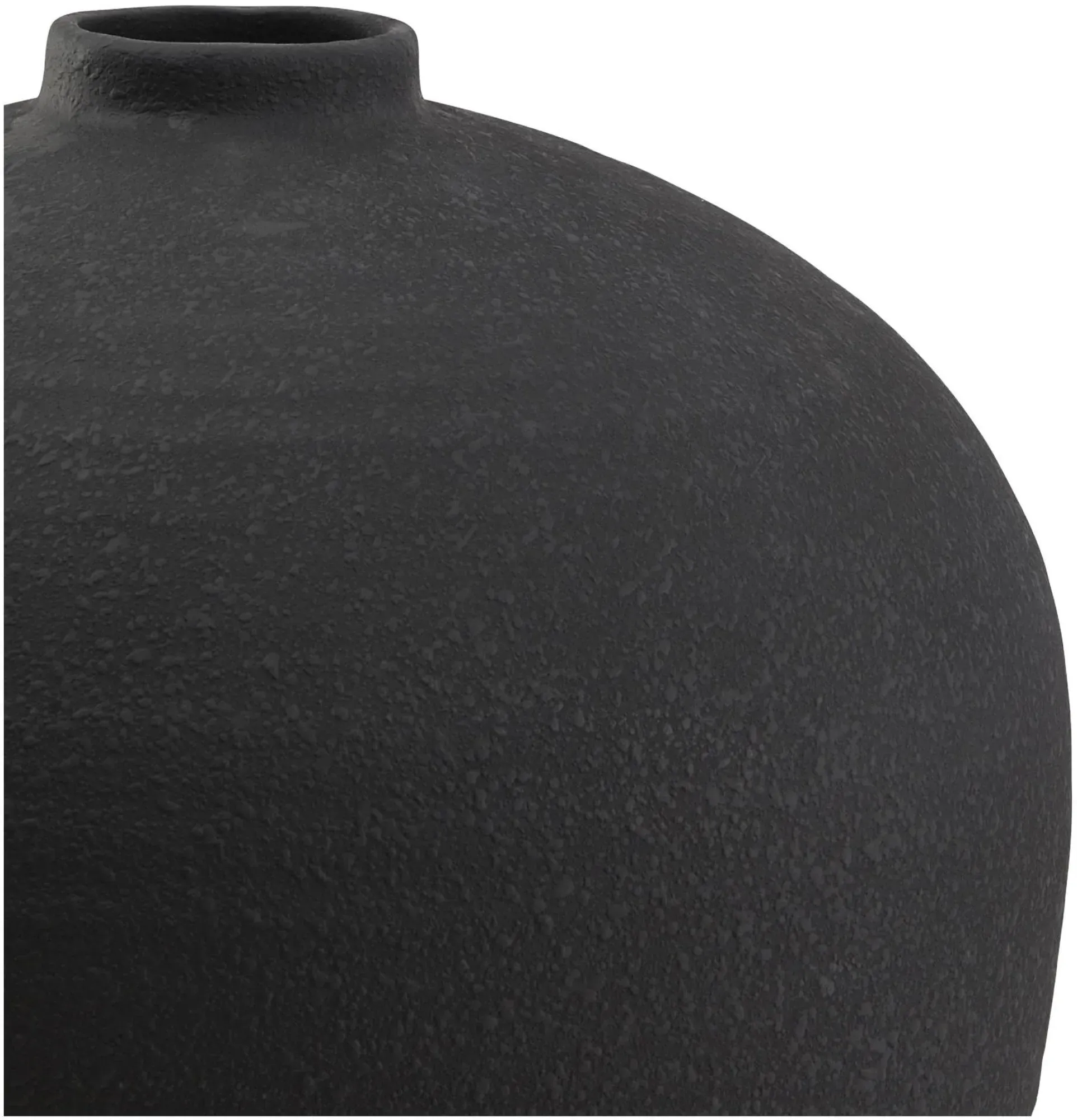 Tall Astral Vase - Black, Ceramic