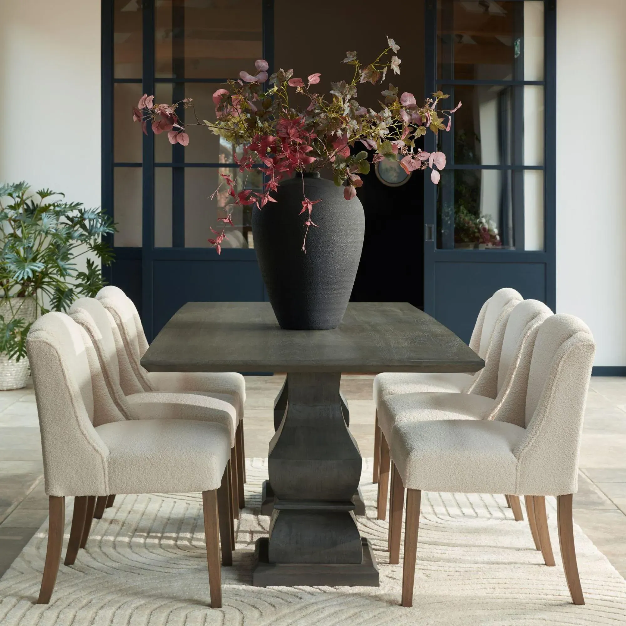 Tall Astral Vase - Black, Ceramic