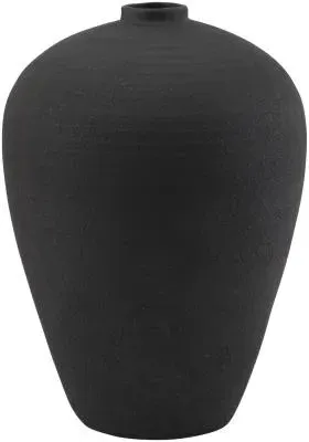 Tall Astral Vase - Black, Ceramic