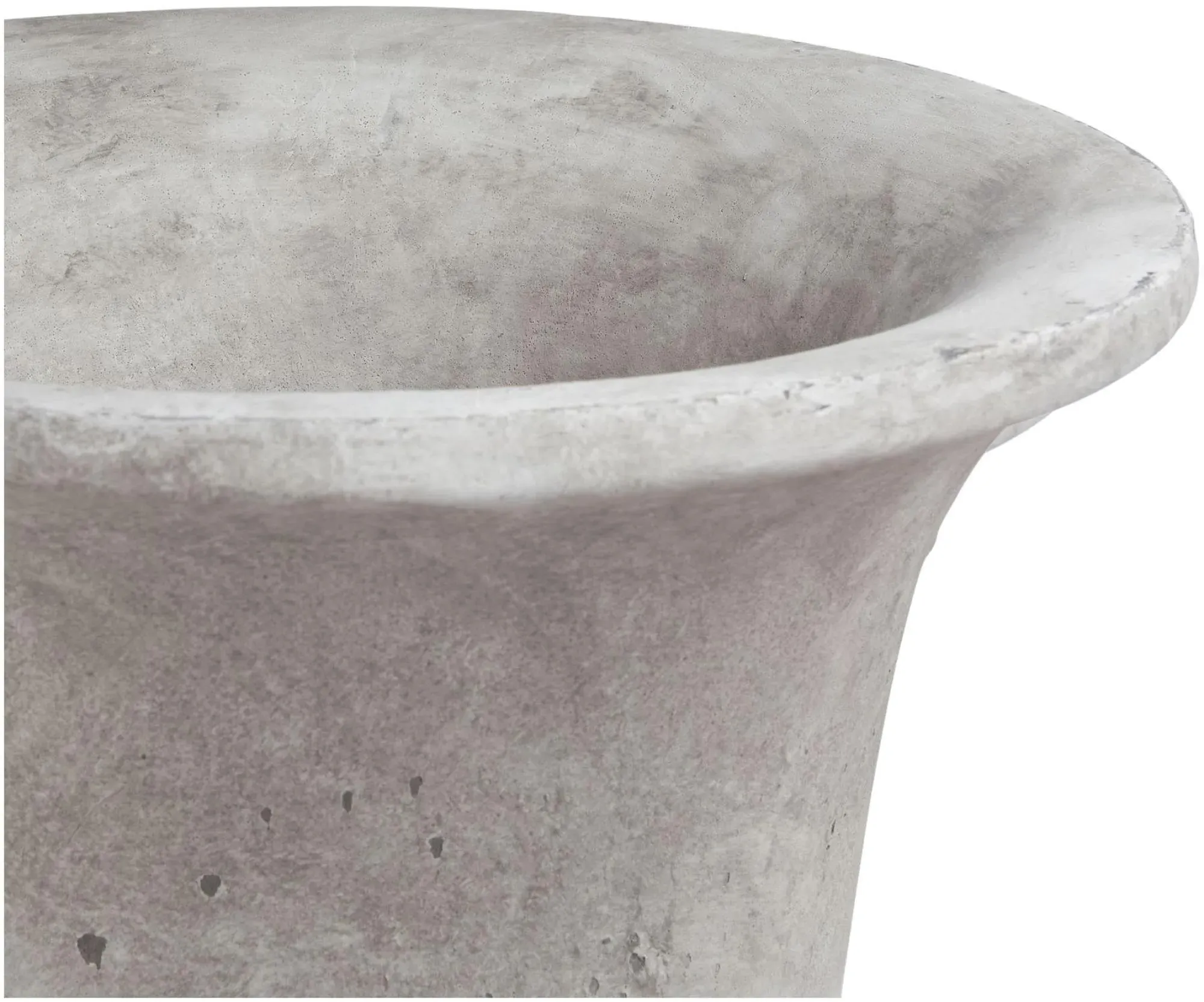 Tall Ceramic Effect Urn Planter - Stone