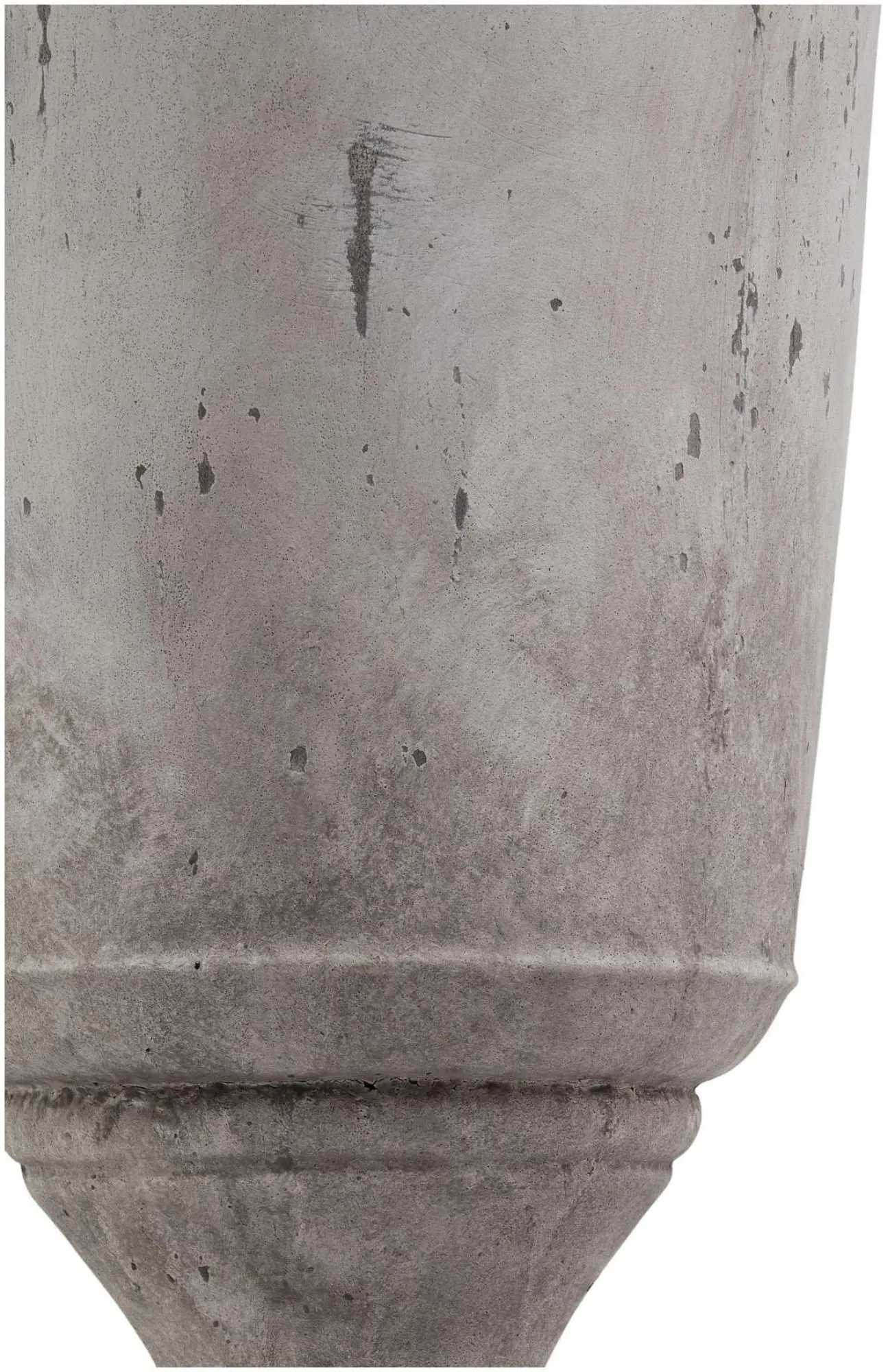 Tall Ceramic Effect Urn Planter - Stone