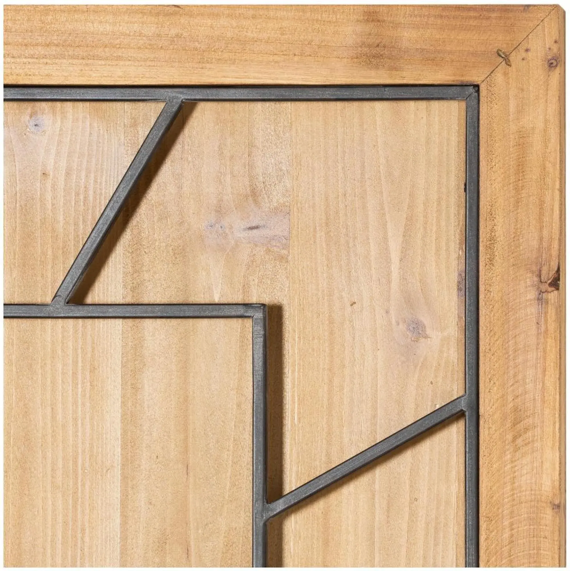 Victoria Square Wall Clock - Brown, Wood