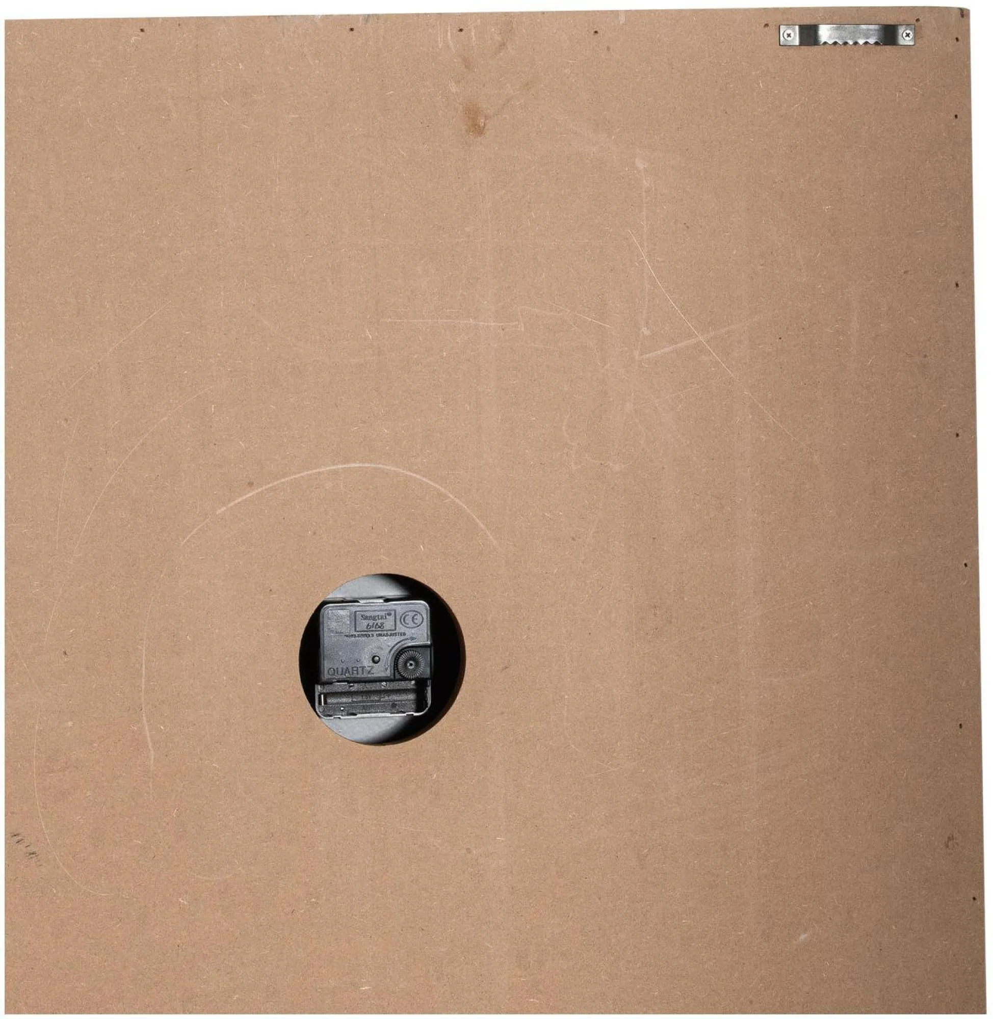 Victoria Square Wall Clock - Brown, Wood