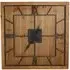 Victoria Square Wall Clock - Brown, Wood