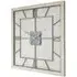 Victoria Square Wall Clock - White, Metal