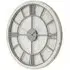 Victoria Wall Clock - White, Metal