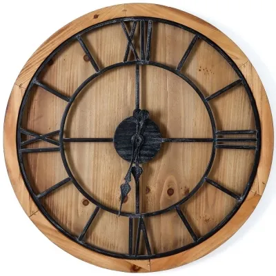 Victoria Wall Clock - Wood