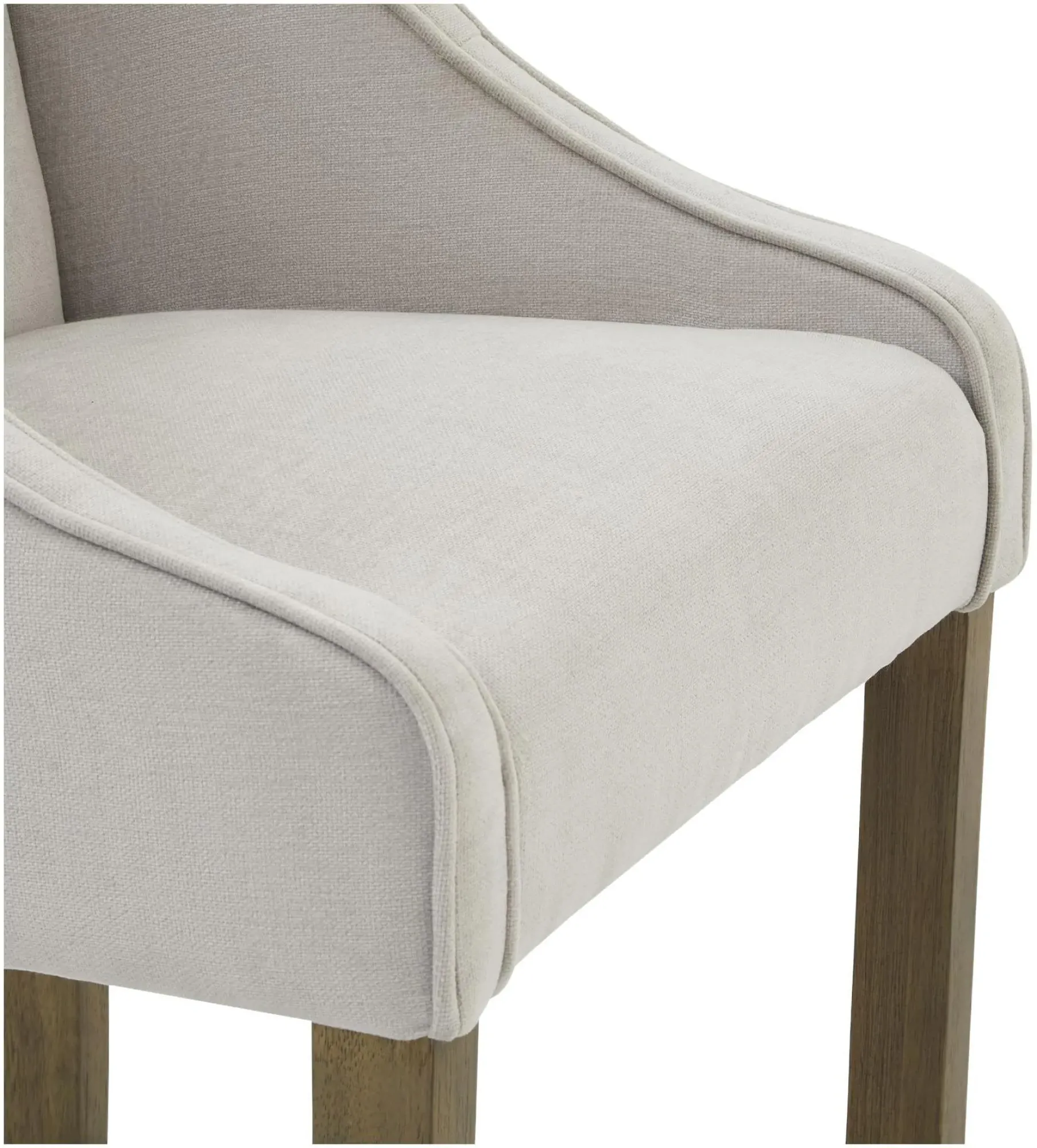 Warwick Upholstered Barstool Set of 2 - Grey