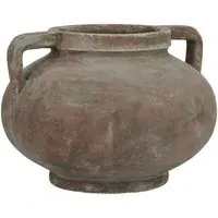 Worcester Large Ceramic Pelike Pot - Brown