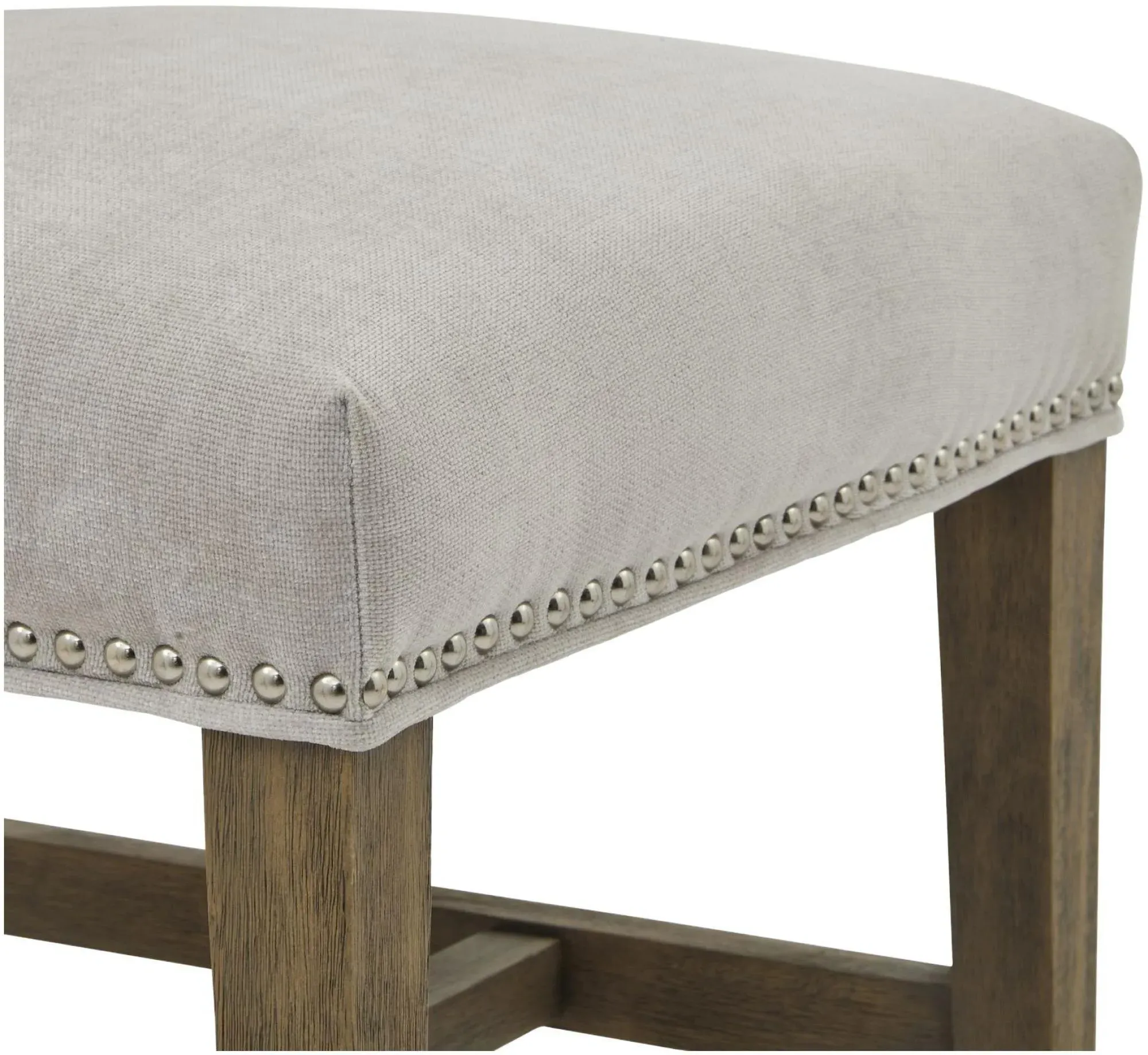 Yeppoon Dining Chair Set of 2 - Grey, Fabric