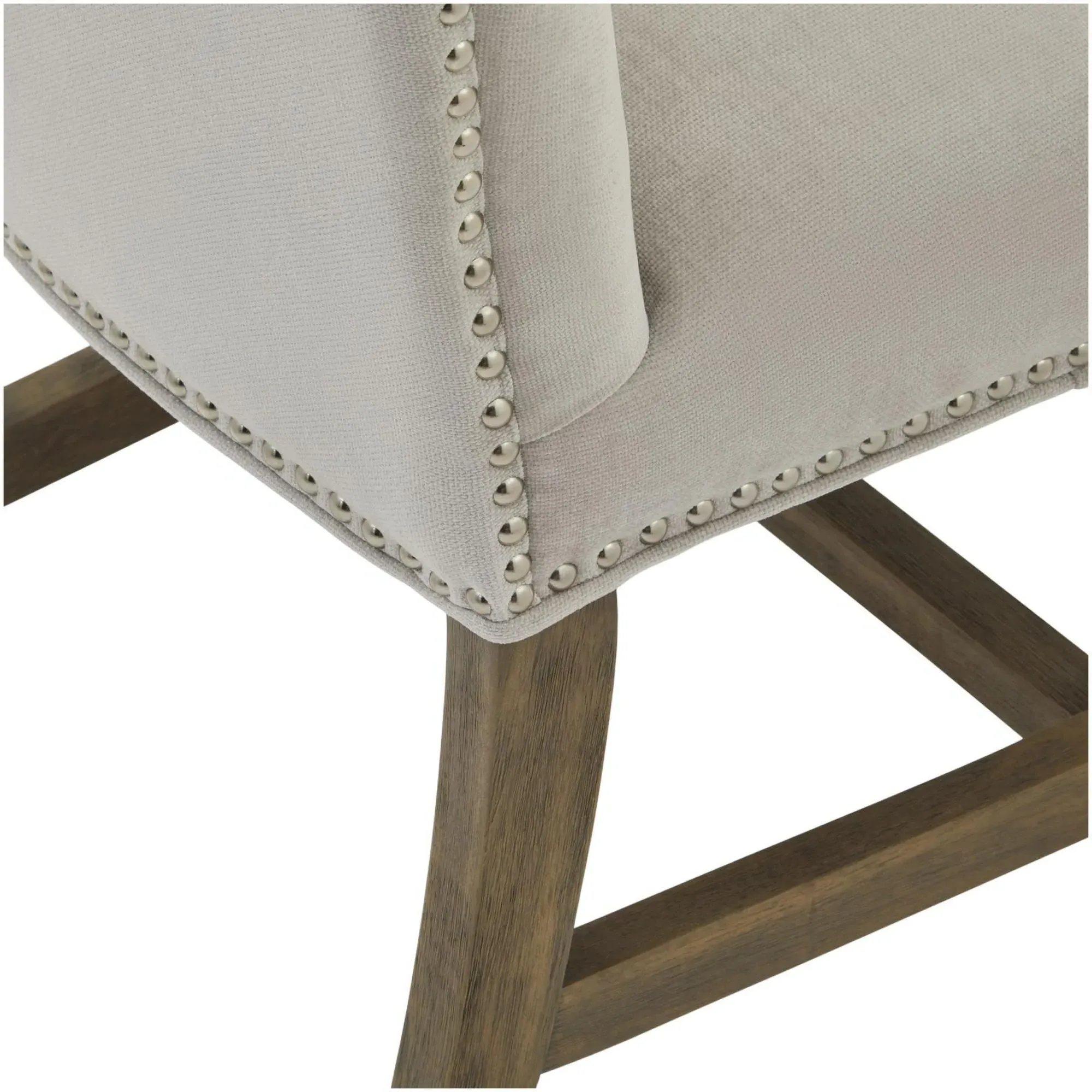 Yeppoon Dining Chair Set of 2 - Grey, Fabric