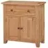 Appleby Oak Compact Sideboard with 2 Doors - Satin Wax